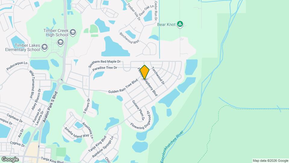 2130 Florida Soapberry Blvd Map and Location Details