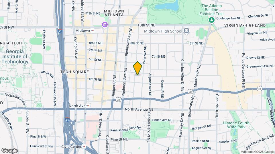 759 Myrtle St NE Map and Location Details