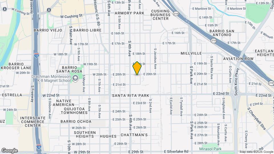 1006 S 3rd Ave Map and Location Details