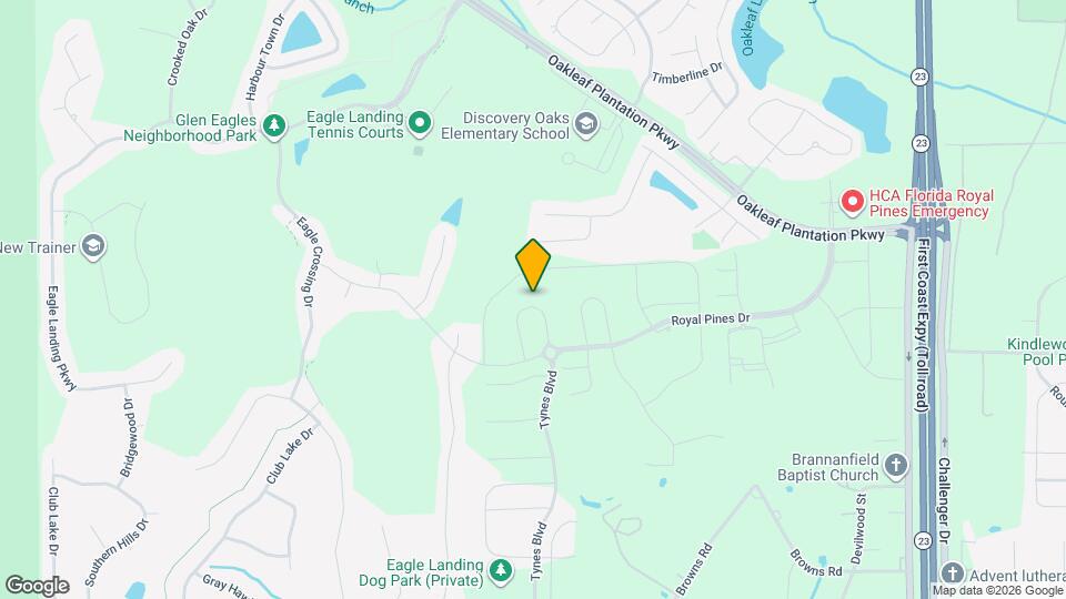 555 Tynes Blvd Map and Location Details