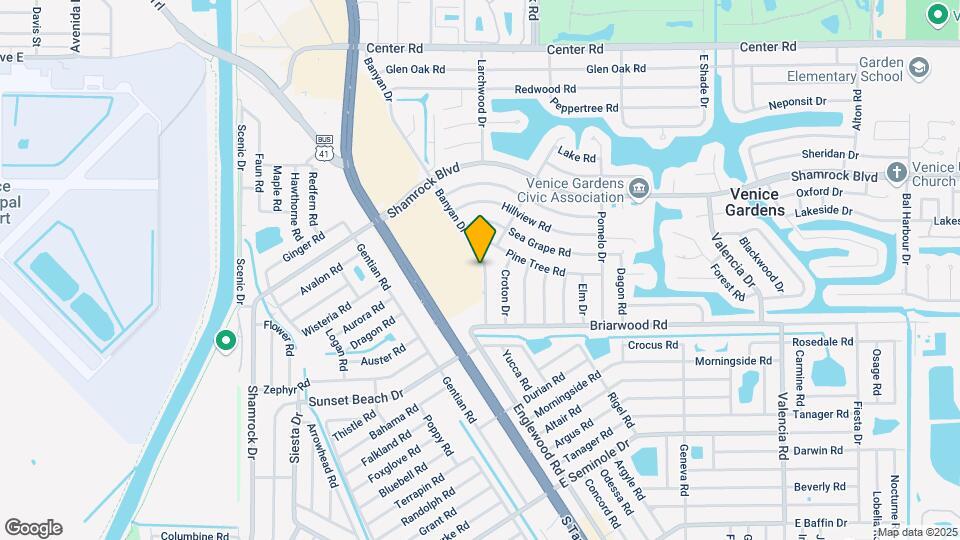 1764 Banyan Dr Map and Location Details
