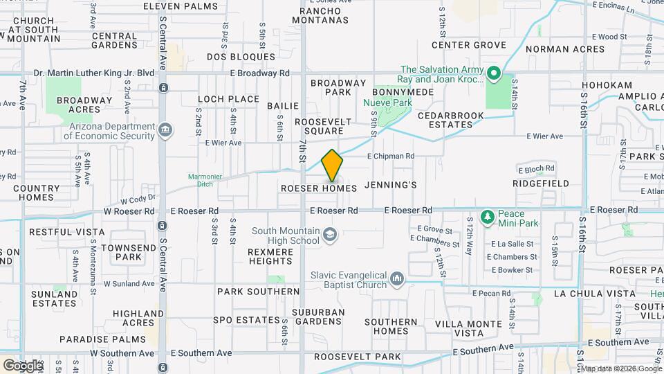 744 E Atlanta Ave, Unit 2 Mapa y Detalles de la Ubicación