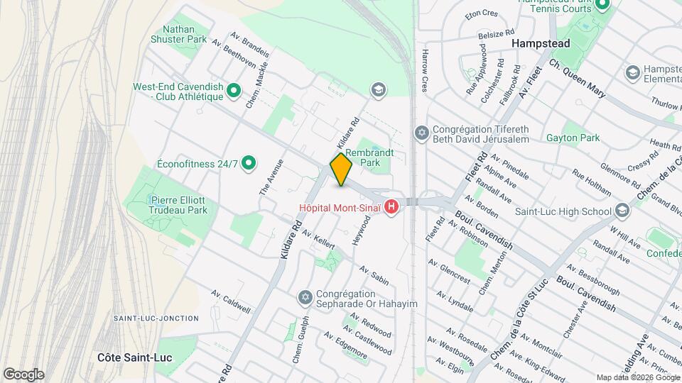 Red Top Tower Apartments Map and Location Details