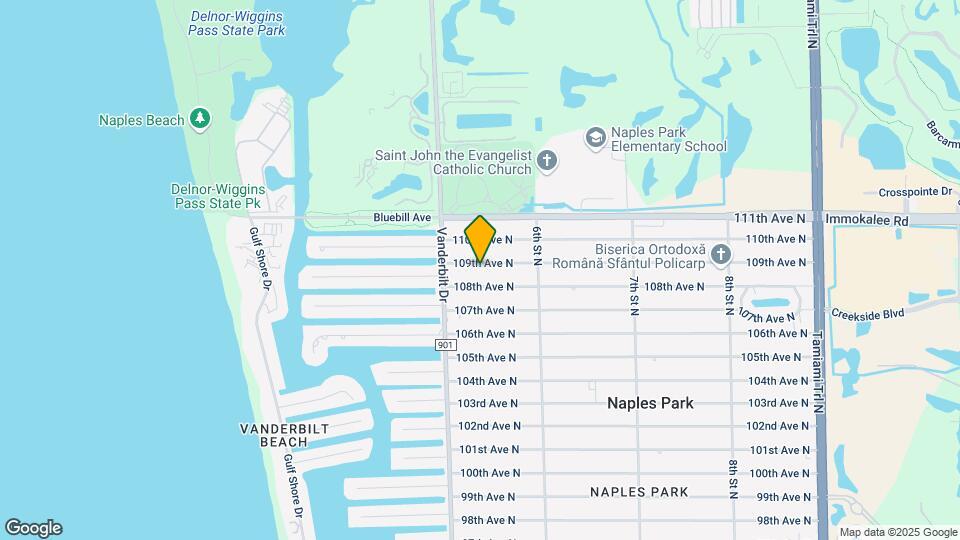 536 109th Ave N Map and Location Details