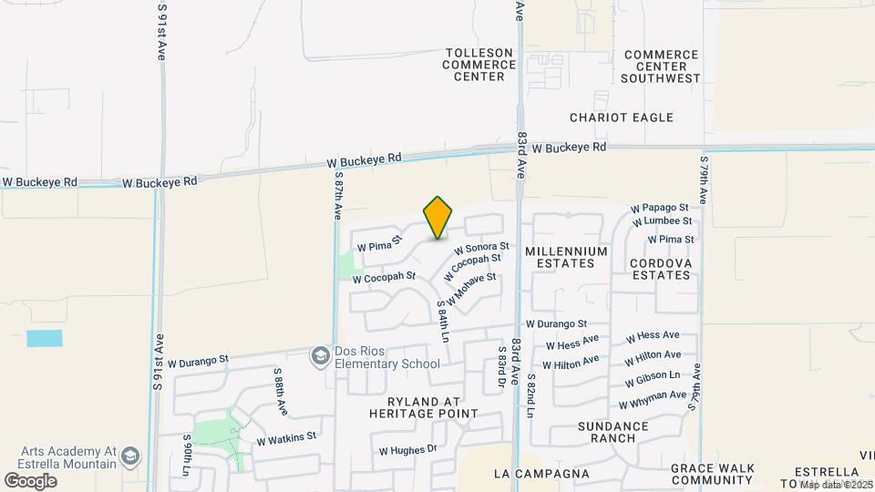 8413 W Sonora St Map and Location Details