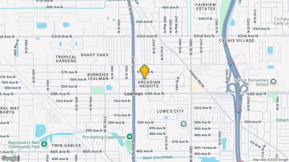 3308 56th Ave N Mapa y Detalles de la Ubicación