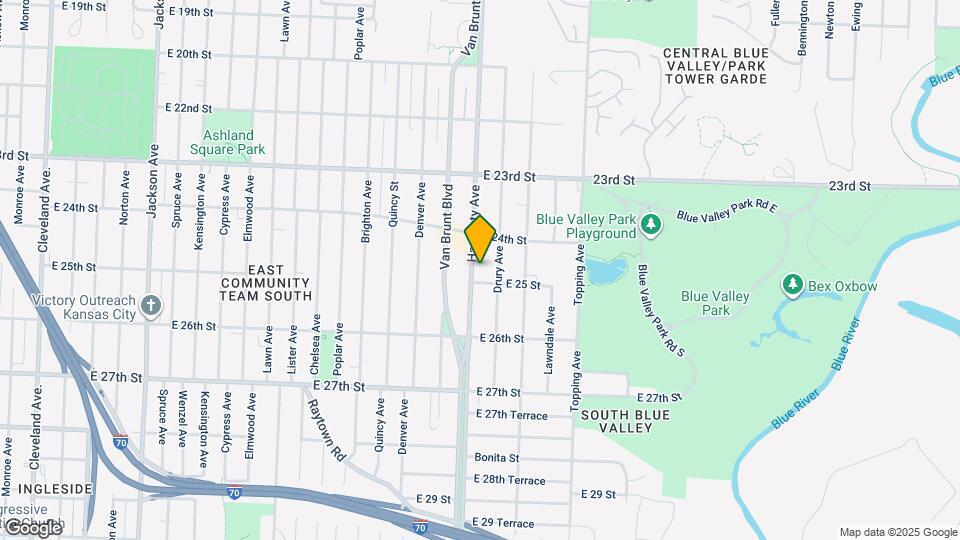 2429 Hardesty Ave Map and Location Details