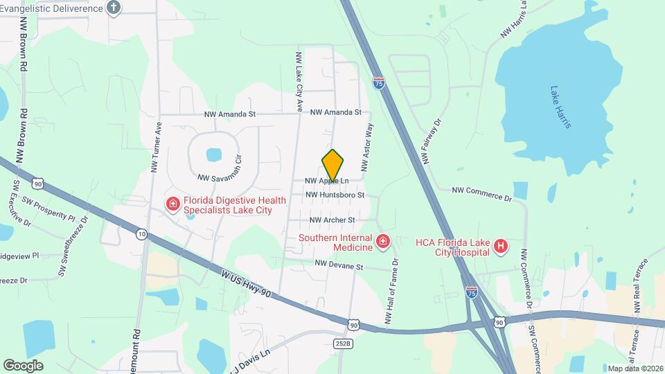 3757 NW Huntsboro St, Unit 103 Map and Location Details