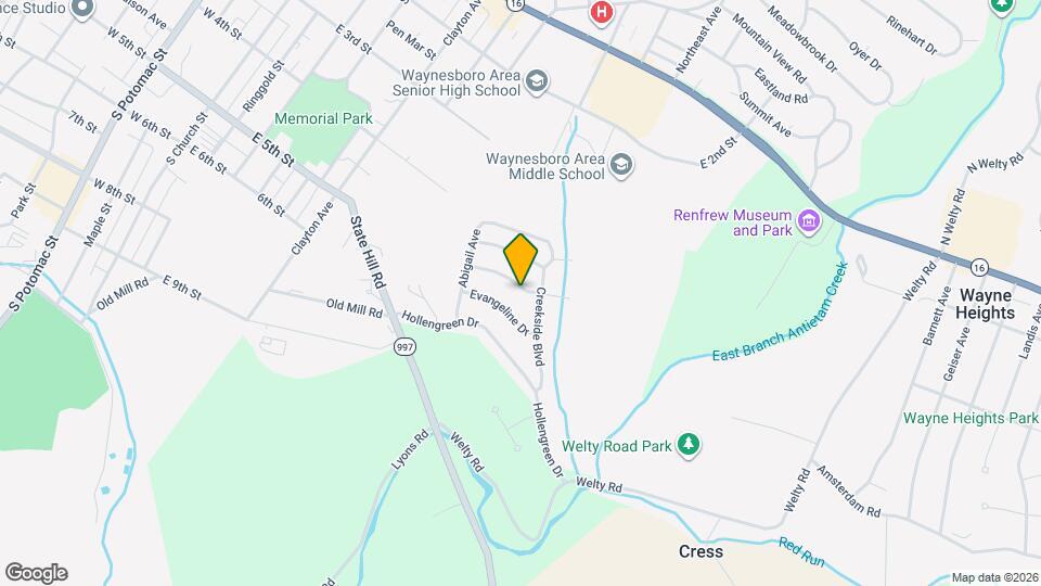 515 Waterdale Dr Mapa y Detalles de la Ubicación