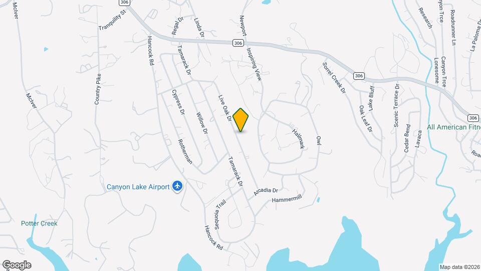 1803 Live Oak Dr Map and Location Details