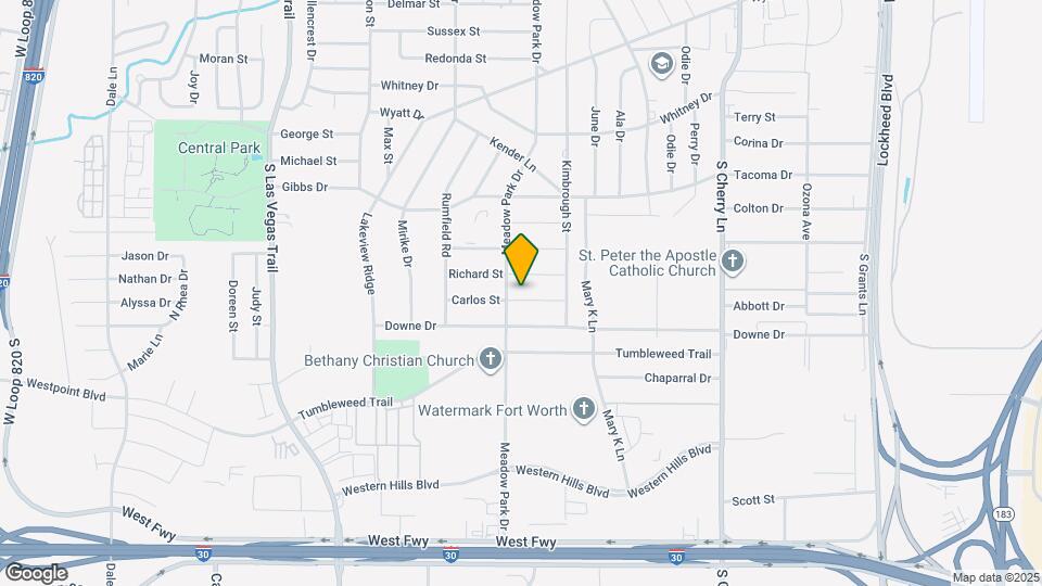 8136 Carlos St Map and Location Details