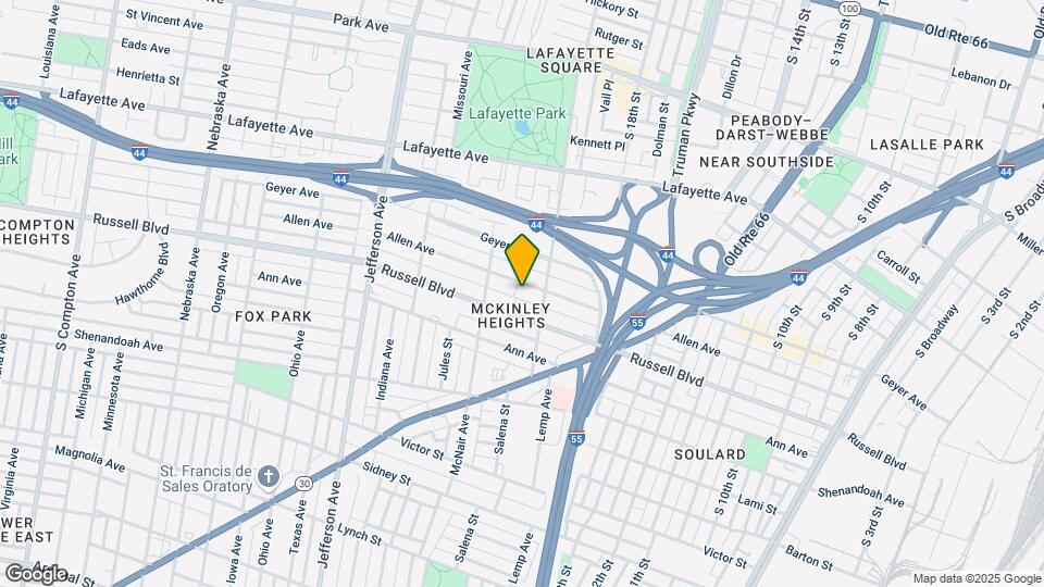 2020 Allen Ave, Unit 1stFloor Map and Location Details