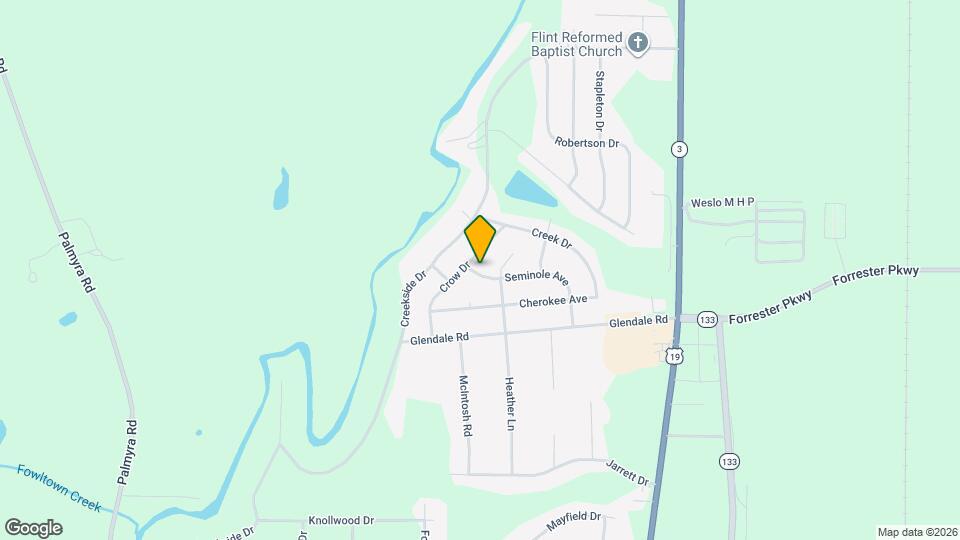 168 Seminole Ave Map and Location Details