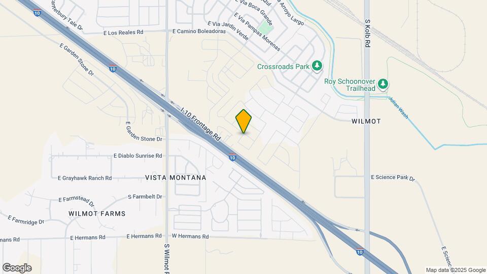 6614 E Camino Rebina Map and Location Details