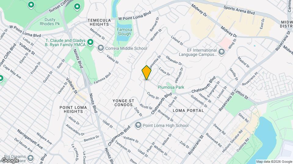 3749 Elliott St Map and Location Details