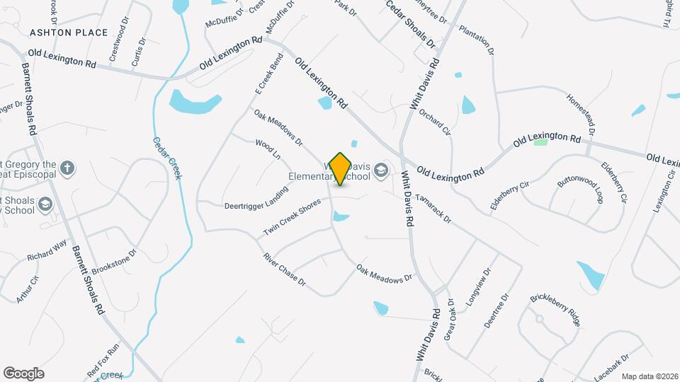 180 Twin Creek Ct Map and Location Details