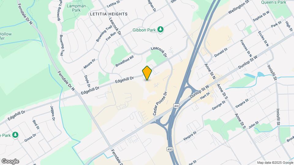 183 Edgehill Dr Map and Location Details