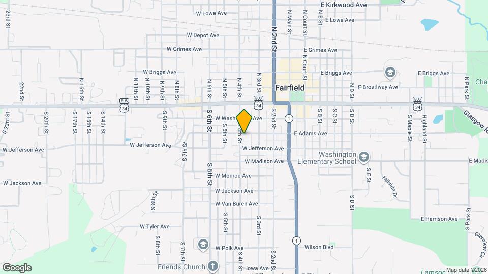 310 1/2 W Adams Ave Mapa y Detalles de la Ubicación