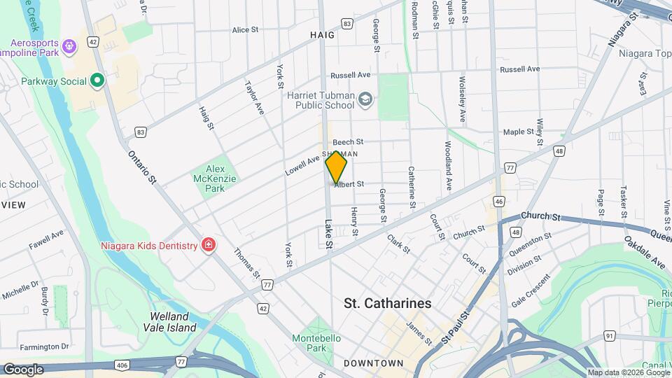 76 Albert St Map and Location Details