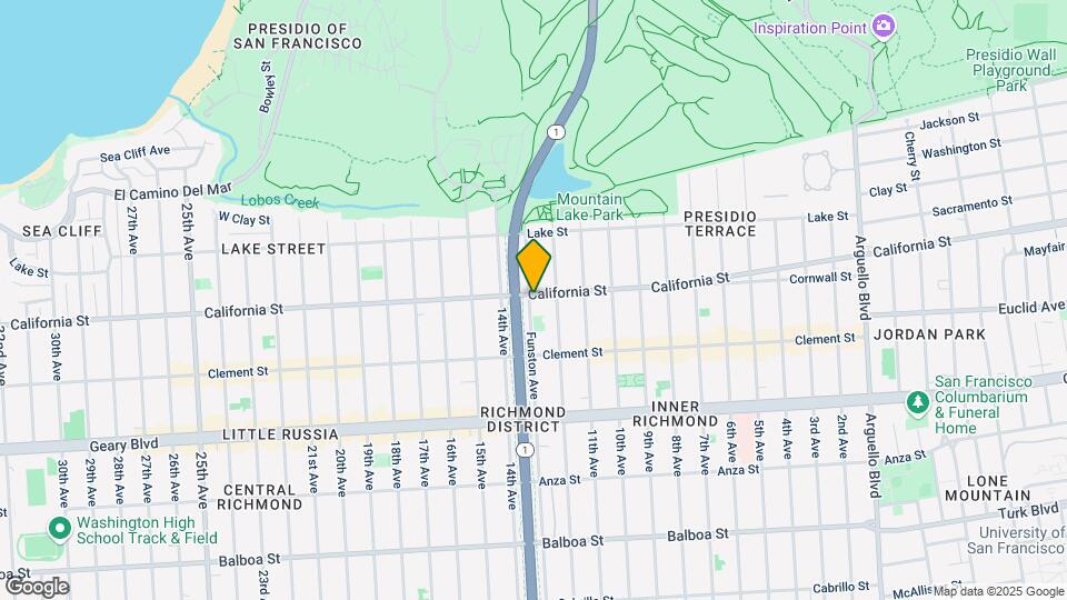 200 Funston Mapa y Detalles de la Ubicación
