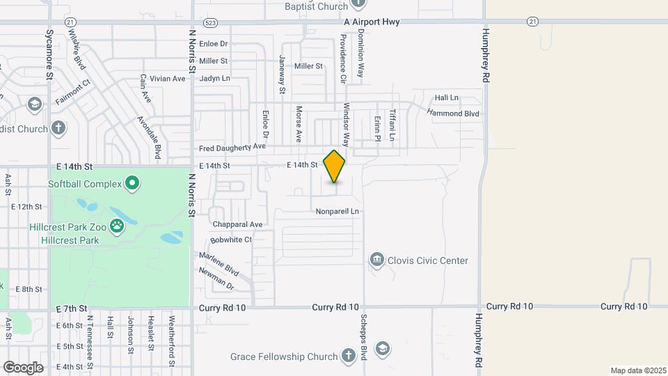 1304 Sonora Rd Map and Location Details