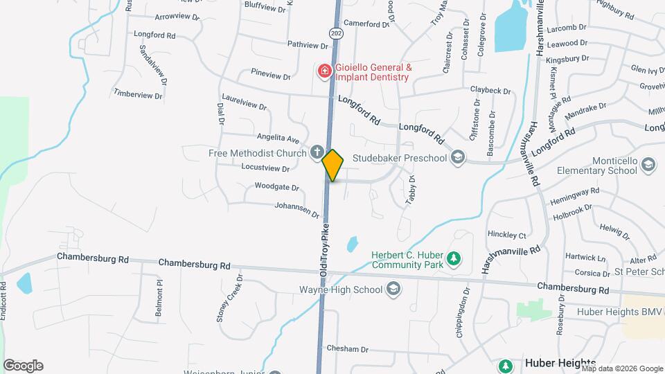 5610 Troy Villa Blvd Map and Location Details