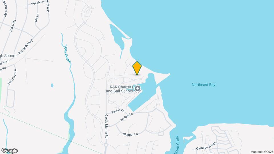 907 Auckland Way Map and Location Details