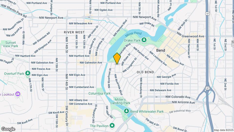 Riverside Triplex Map and Location Details