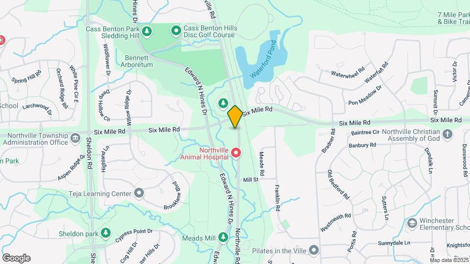 16933 Northville Rd Mapa y Detalles de la Ubicación