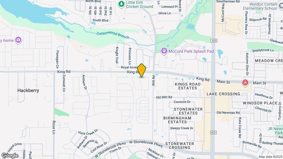 1153 Porter Dr Map and Location Details