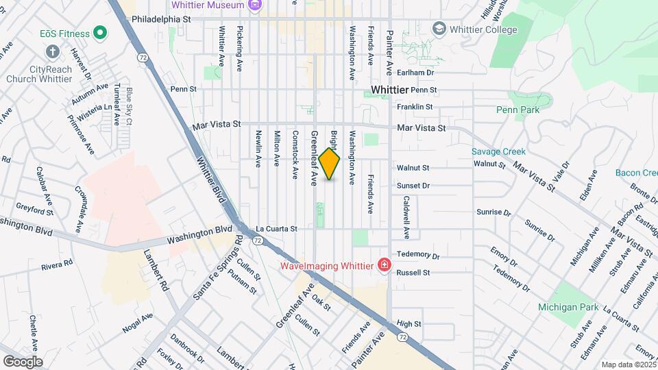7743 Bright Ave Map and Location Details