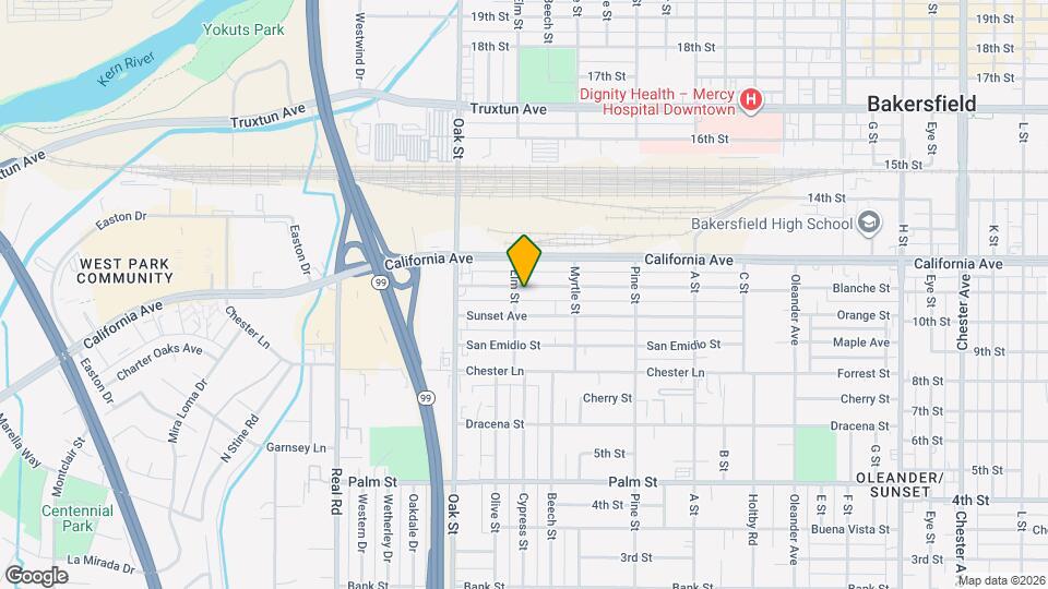 2925 Park Way Map and Location Details