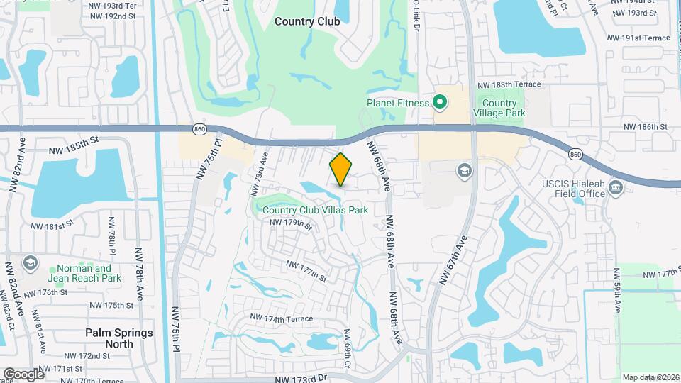 18314 NW 68th Ave Map and Location Details