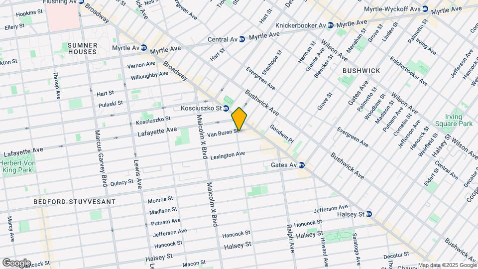 15-19 Patchen Ave Map and Location Details