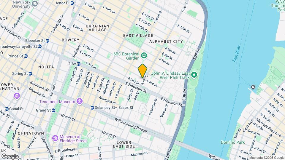 29 Avenue C Mapa y Detalles de la Ubicación