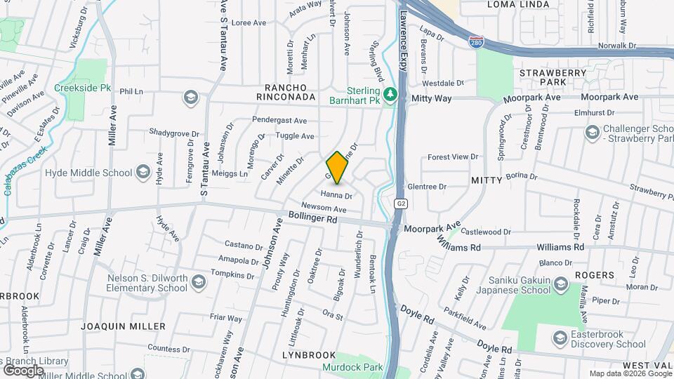 18731 Hanna Dr Map and Location Details