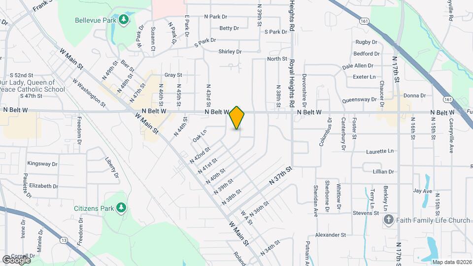 333 N 41st St Map and Location Details