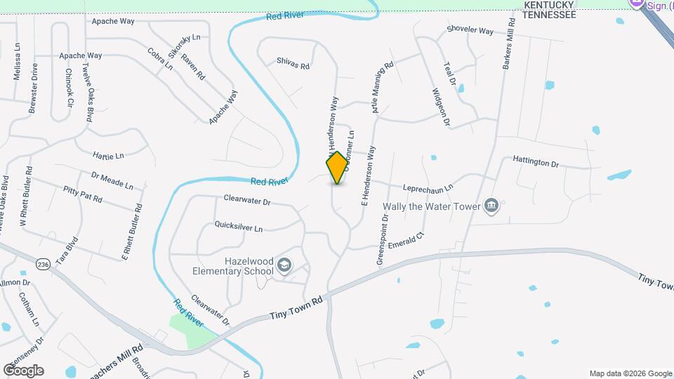 3443 O'Conner Ln Map and Location Details