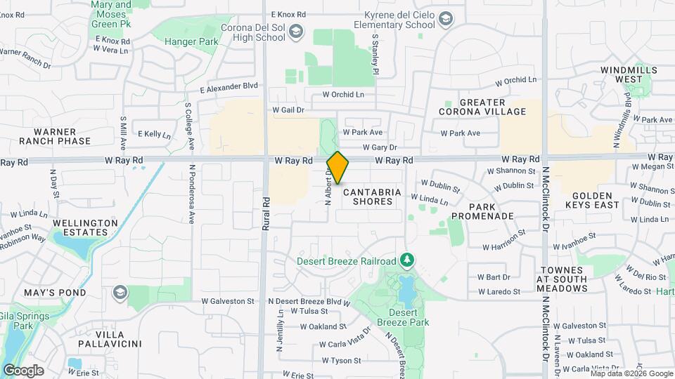 876 N Terrace Rd Mapa y Detalles de la Ubicación