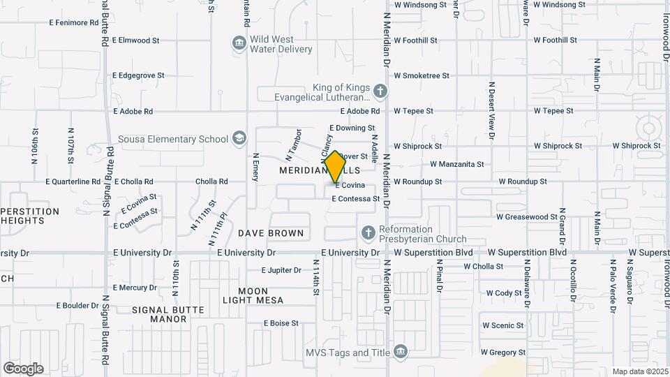 11433 E Covina St Map and Location Details
