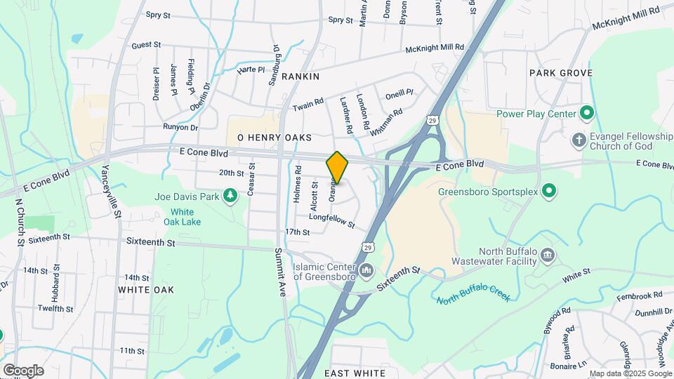 2904 Orange St Map and Location Details