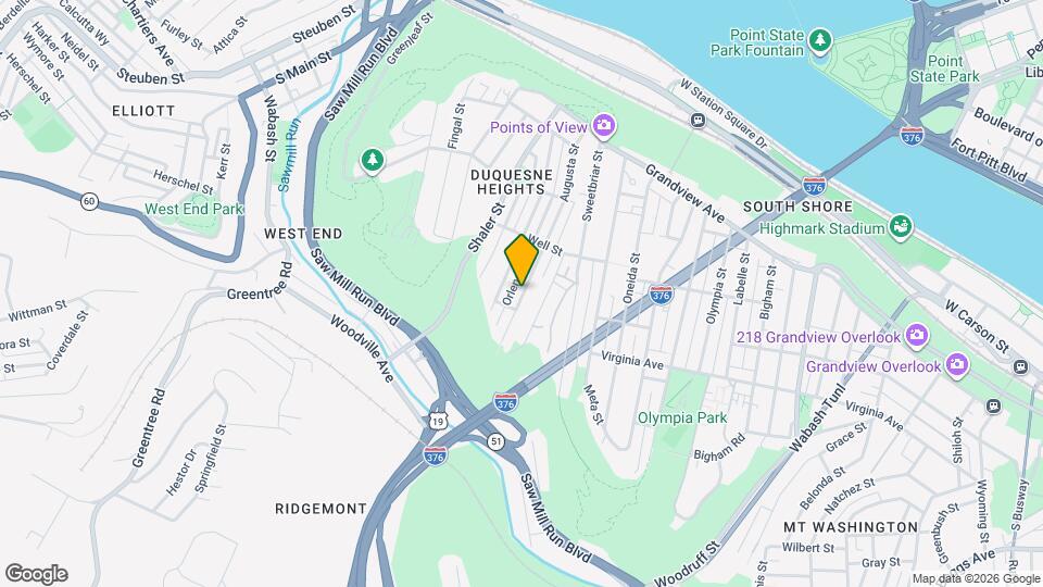 456 Augusta St Map and Location Details