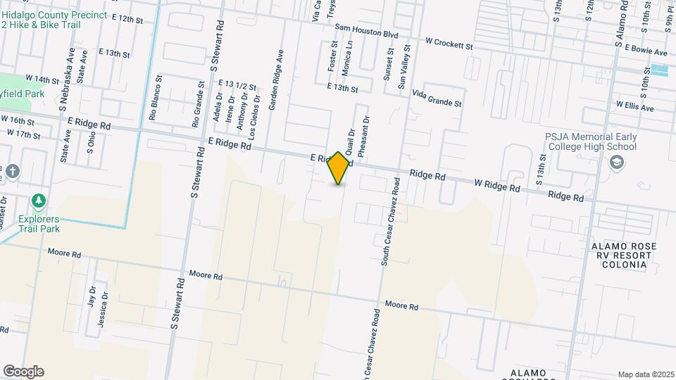 1703 Angelina Dr, Unit 1 Map and Location Details