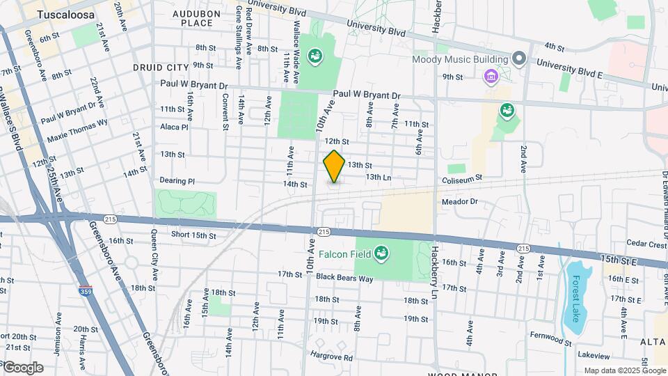 917 Homewood Dr Map and Location Details