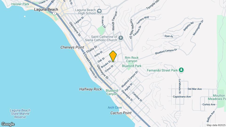 530 Cress St Map and Location Details