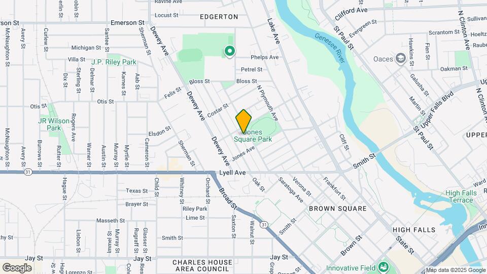 163 Saratoga Ave Map and Location Details