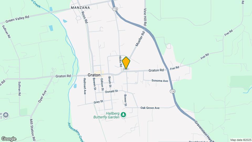 8760 Graton Rd Mapa y Detalles de la Ubicación