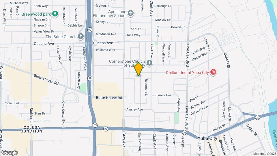 1284 Stafford Way Mapa y Detalles de la Ubicación