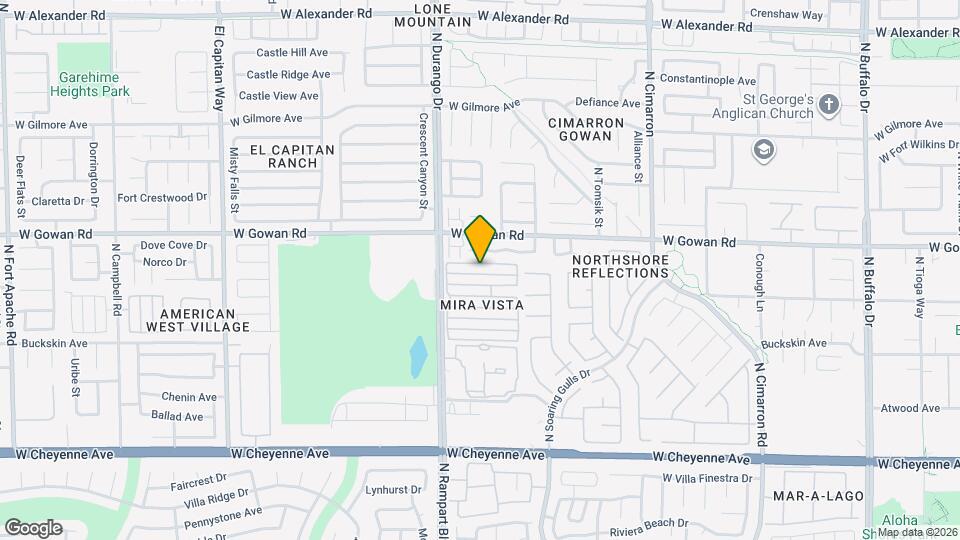 8440 Indigo Sky Ave Map and Location Details