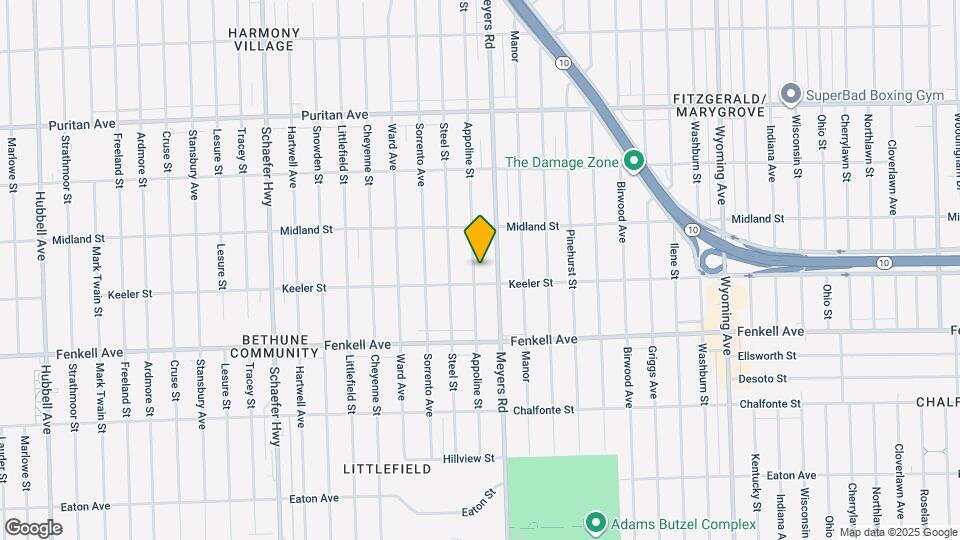 15428 Appoline St Map and Location Details